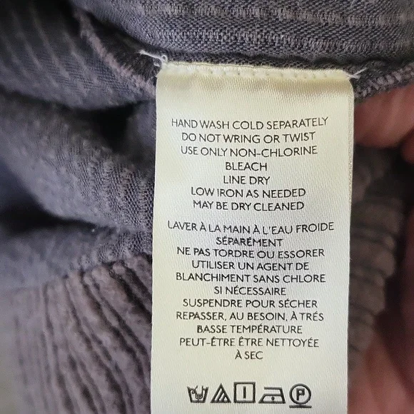 "WILL BE GONE SOON)The other side", "Courderoy midi dress"🩶 - Picture 16 of 17